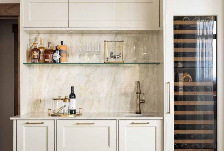 @avidinteriordesign's at home bar