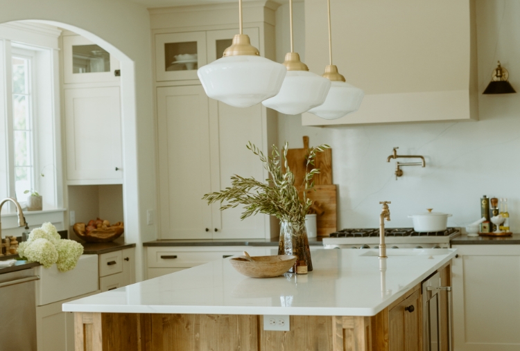 bright updated kitchen