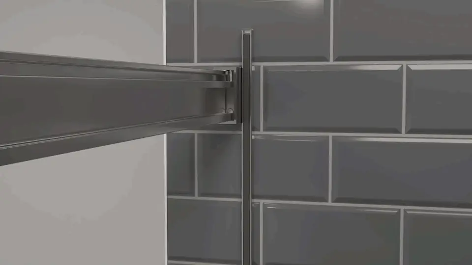 Animation of Shower Door Leakage points