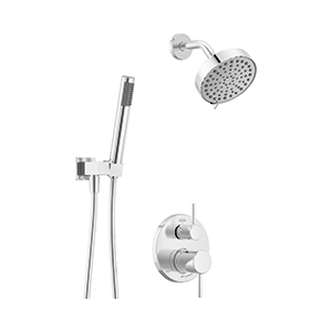 T14 Round Shower with 2-Setting Diverter