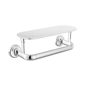 8" Towel Bar with Shelf