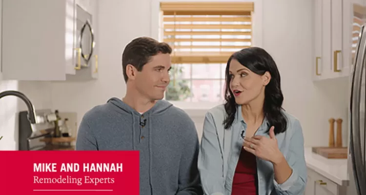 Mike and Hannah remodeling experts