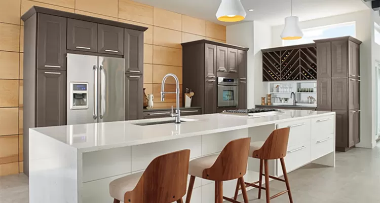 Updated kitchen with Trinsic Pro kitchen faucet